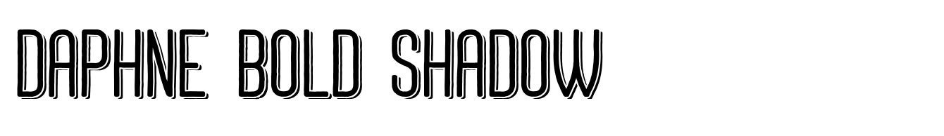 Daphne Bold Shadow